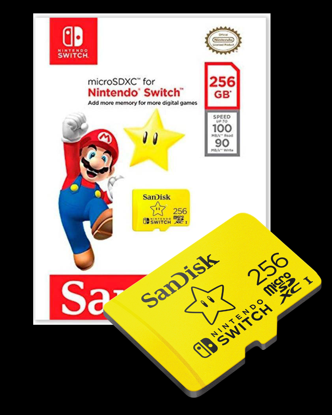 MICRO SD SANDISK NINTENDO SWITCH 256GB – DCgames
