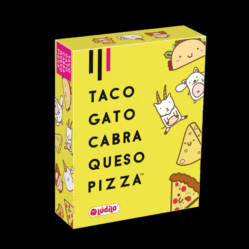 JUEGO TACO GATO CABRA QUESO PIZZA EN ESPAÑOL