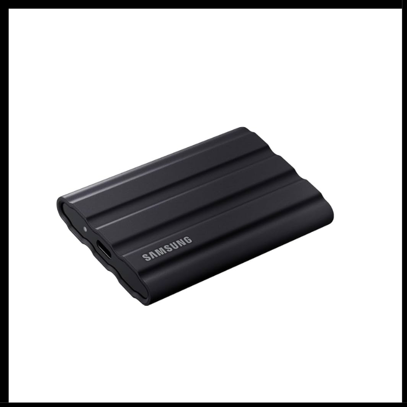 SSD SAMSUNG T7 SHIELD NEGRO 1TB