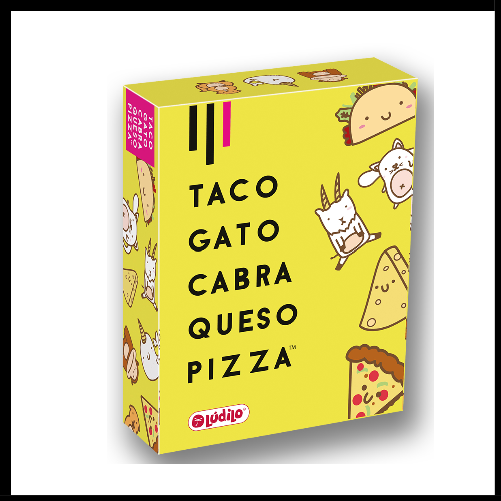 JUEGO TACO GATO CABRA QUESO PIZZA EN ESPAÑOL