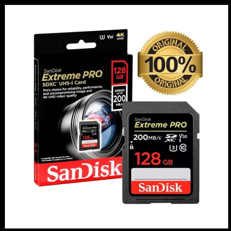 SD SANDISK EXTREME PRO 128GB